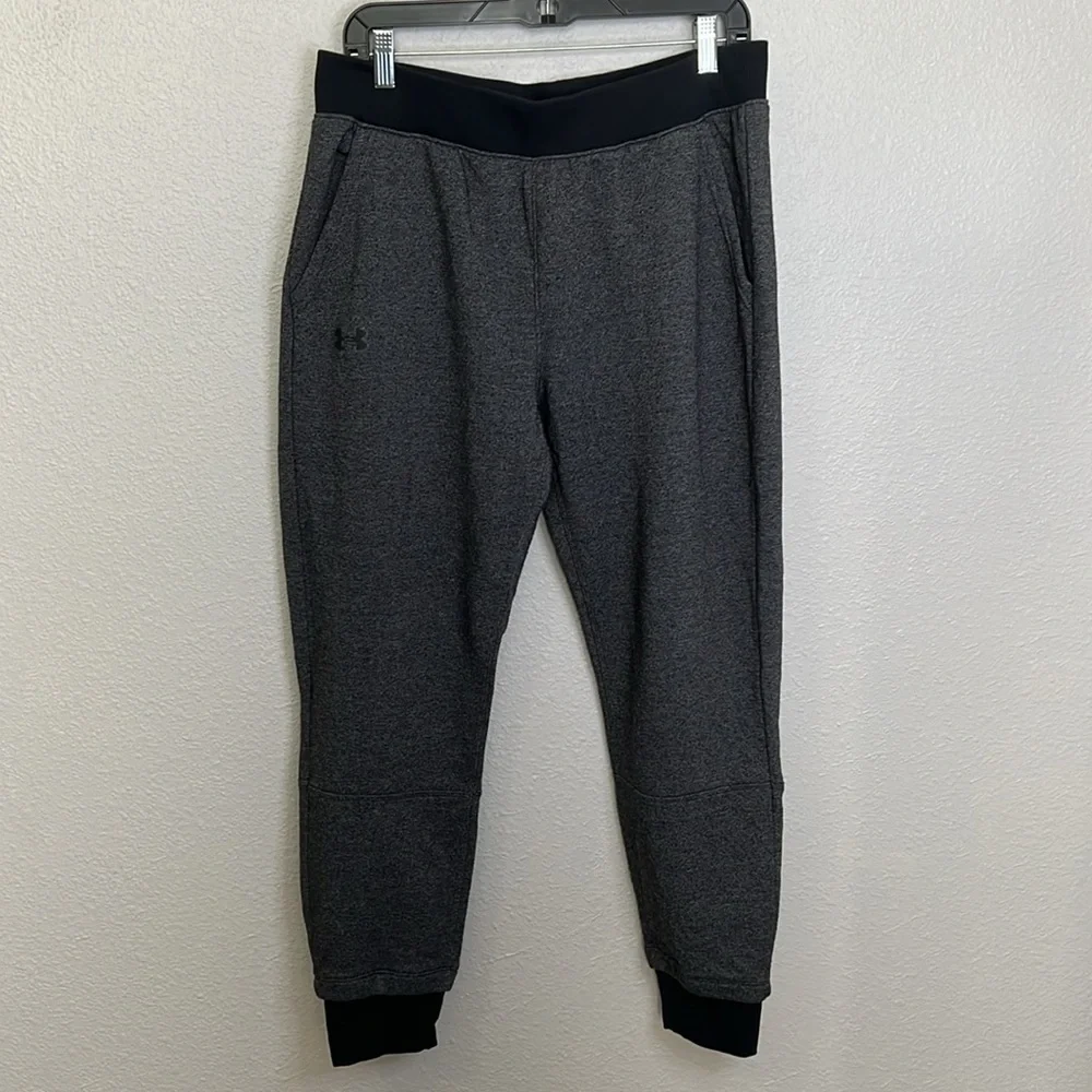 Under Armour Loose Fit Thredborne Fleece Joggers Size Large